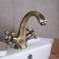 Смеситель для раковины Frap H19-4 Бронза арт-F1019-4 — фото 5, Смесители для раковины