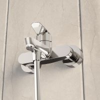 Смеситель для ванны Vitra Flow Round A43057EXP Хром — фото 5, Смеситель для ванны