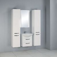 Товар: Зеркало Aquaton Ария 50 1A140102AA010 Белое - фото 3 Зеркало Aquaton Ария 50 1A140102AA010 Белое — фото 3, Мебель для ванной