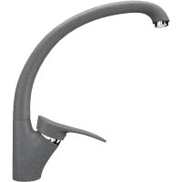 Смеситель для кухни Ulgran Classic U-001-342 Графит — фото 1, Смесители