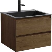 Тумба под раковину Vincea Luka 60 подвесная T.Oak арт-VMC-2L600TO — фото 3, Тумбы под раковину