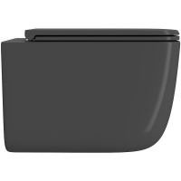 Товар: Комплект унитаза с инсталляцией Point Меркурий 886914GBO1+PN41831GM Графит матовый с сиденьем Микролифт и Белой клавишей смыва - фото 3 Комплект унитаза с инсталляцией Point Меркурий 886914GBO1+PN41831GM Графит матовый с сиденьем Микролифт и Белой клавишей смыва — фото 3, Унитазы