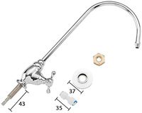 Товар: Кран для одного типа воды Frap H52 F1052-9 Хром - фото 3 Кран для одного типа воды Frap H52 F1052-9 Хром — фото 3, Смесители