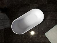 Ванна из искусственного камня Abber Stein 170x80 AS9650 без гидромассажа — фото 6, Ванны из искусственного камня