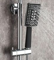 Товар: Душевая система Frap H57 F2457 Черная матовая Хром - фото 9 Душевая система Frap H57 F2457 Черная матовая Хром — фото 9, Душевое оборудование. Душевая программа