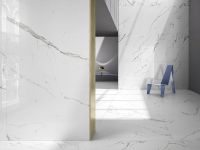 Керамогранит Casalgrande Padana Marmoker Statuario Grigio Cp Lucido 60х120 см — фото 2, Керамогранит