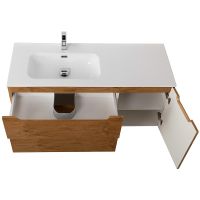 Тумба под раковину BelBagno Etna 120 L ETNA-1200-2C-1A-SO-RN-L подвесная Rovere Nature — фото 7, Тумбы под раковину