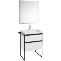 Товар: Тумба под раковину Roca Domi 60 A857458806 подвесная Белый глянец - фото 9 Тумба под раковину Roca Domi 60 A857458806 подвесная Белый глянец — фото 9, Мебель для ванной