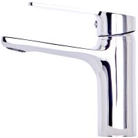 Смеситель для раковины Orange Flat M12-021cr Хром — фото 3, Смесители для раковины