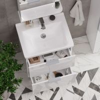 Тумба под раковину Volna Twing 60.2Y tnTWG60.2Y-01 Белая — фото 4, Тумбы под раковину