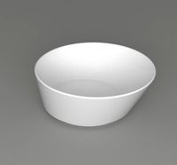 Раковина-чаша Simas Wave 42 WA01 bi*0 Белая — фото 2, Раковины накладные