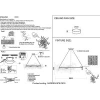 Люстра Crystal Lux Garden SP9 D800 Gold Золото — фото 3, Люстры