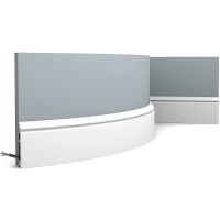 Плинтус Orac Decor SX173F 2000x100x16 мм — фото 1, Плинтуса напольные