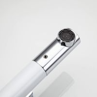 Смеситель для раковины Frap H52 F1052-15 Белый Хром — фото 3, Смесители