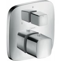 Смеситель для душа Hansgrohe PuraVida 15771000 с термостатом Хром — фото 1, Смеситель для душа