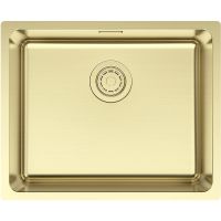 Кухонная мойка Paulmark Yuni 54 Uni YU54-LG Светлое золото — фото 1, Кухонные мойки