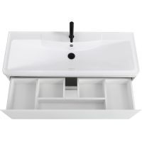 Тумба под раковину BelBagno 120 ALBANO-1200-2C-PIA-BL Bianco Lucido — фото 10, Тумбы под раковину