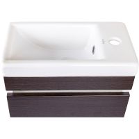 Товар: Тумба под раковину Style Line Compact 40 Люкс СС-00000417 подвесная Венге - фото 3 Тумба под раковину Style Line Compact 40 Люкс СС-00000417 подвесная Венге — фото 3, Мебель для ванной