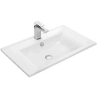 Тумба с раковиной Aquanet Модена 65 212661 подвесная Белый глянец — фото 8, Тумбы с раковиной