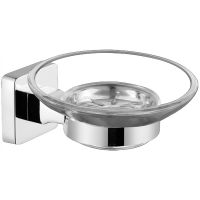 Мыльница CeramaLux Quadro 61904 Хром — фото 1, Мыльницы