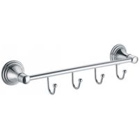 Крючок для полотенец Fixsen Best FX-71605-4 Хром — фото 1, Крючки для полотенец