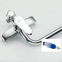 Душевая система Frap F2427 Хром — фото 4, Душевые стойки