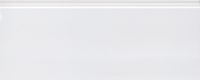 Керамический плинтус Kerama Marazzi Магнолия белый матовый обрезной FMF001R 12х30 см — фото 1, Керамическая плитка