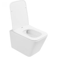 Товар: Унитаз Abber Rechteck AC1201T подвесной с сиденьем Микролифт - фото 4 Унитаз Abber Rechteck AC1201T подвесной с сиденьем Микролифт — фото 4, Унитазы