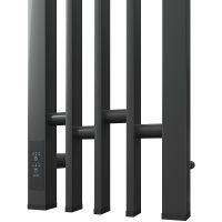 Товар: Электрический полотенцесушитель Point Фрея PN20732GB П2 180x1200 диммер слева Графит блеск - фото 3 Электрический полотенцесушитель Point Фрея PN20732GB П2 180x1200 диммер слева Графит блеск — фото 3, Электрические полотенцесушители