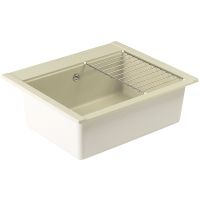 Кухонная мойка Aquaton Делия 60 Жемчуг арт-1A715232LD240 — фото 4, Кухонные мойки