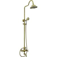 Душевая система Seaman Barcelone SSL-5523-SP Золото — фото 1, Душевые стойки