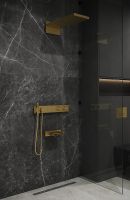 Товар: Душевая система Boheme Zodiac 133-2-G с термостатом Золото - фото 3 Душевая система Boheme Zodiac 133-2-G с термостатом Золото — фото 3, Душевое оборудование. Душевая программа