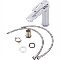 Товар: Смеситель для раковины Orange Line Хром арт-M06-021cr - фото 7 Смеситель для раковины Orange Line Хром арт-M06-021cr — фото 7, Смесители для раковины