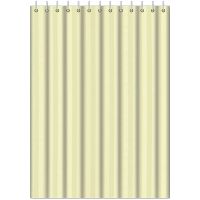 Штора для ванны Haiba HB74002 Желтая — фото 1, Аксессуары для туалета