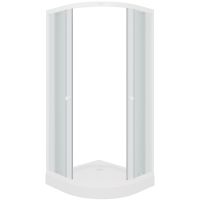 Товар: Душевой уголок Parly 80x80 ZF81 9443 профиль Белый стекло матовое - фото 5 Душевой уголок Parly 80x80 ZF81 9443 профиль Белый стекло матовое — фото 5, Душевые уголки четверть круга