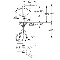Смеситель для кухни Grohe Minta Хром арт-30274000 — фото 7, Смесители для кухни