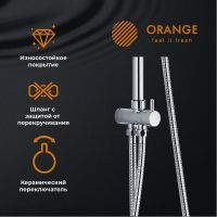 Душевая система Orange O-Shower OW01 Хром — фото 12, Душевое оборудование. Душевая программа