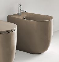 Биде Kerasan Nolita 532081*1 Коричневый орех — фото 4, Биде