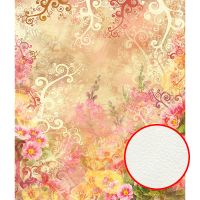 Фреска Ortograf Цветы 30571 Фактура флок FLK Флизелин (2,3*2,7) Разноцветный, Цветы/Абстракция — фото 1, Фрески