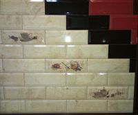 Керамический декор Monopole Ceramica Bonjour Miel Marfil 10х30 см — фото 2, Керамическая плитка