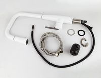 Смеситель для кухни Kaiser Claro 22144-24 Белый матовый Вороненая сталь — фото 6, Смесители