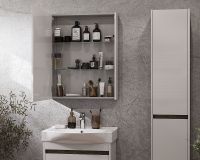 Товар: Зеркальный шкаф Aquaton Нортон 65 1A249102NT010 Белый глянец - фото 4 Зеркальный шкаф Aquaton Нортон 65 1A249102NT010 Белый глянец — фото 4, Мебель для ванной