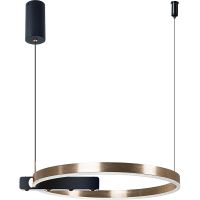 Люстра Artelamp Veritate A2221SP-1BR Коричневая — фото 1, Люстры