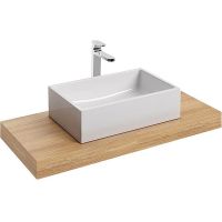 Столешница под раковину Ravak Formy I 80 X000000842 Дуб — фото 2, Раковины