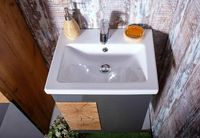 Товар: Тумба под раковину Бриклаер Форест 50 4627125414640 подвесная Дуб золотой Антрацит - фото 3 Тумба под раковину Бриклаер Форест 50 4627125414640 подвесная Дуб золотой Антрацит — фото 3, Мебель для ванной