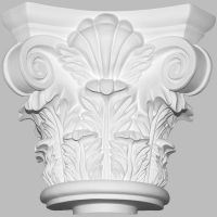 Капитель Decomaster 360x300x360 мм арт-90018-1 — фото 2, Колонны