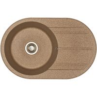 Кухонная мойка Aquaton Амира 78 1A712932AI270 Терракот — фото 1, Кухонные мойки