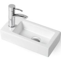 Раковина Vincea VBS-133L 37 Белая — фото 1, Мини-раковины