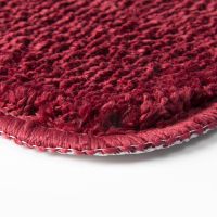 Коврик для ванной комнаты WasserKRAFT Vils 75х45 Красный арт-BM-1051 — фото 4, Коврики для ванной комнаты