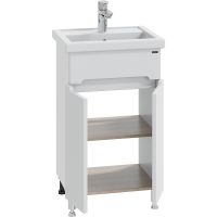 Товар: Тумба под раковину СанТа Лондон 50 224014 Белая - фото 2 Тумба под раковину СанТа Лондон 50 224014 Белая — фото 2, Тумбы под раковину